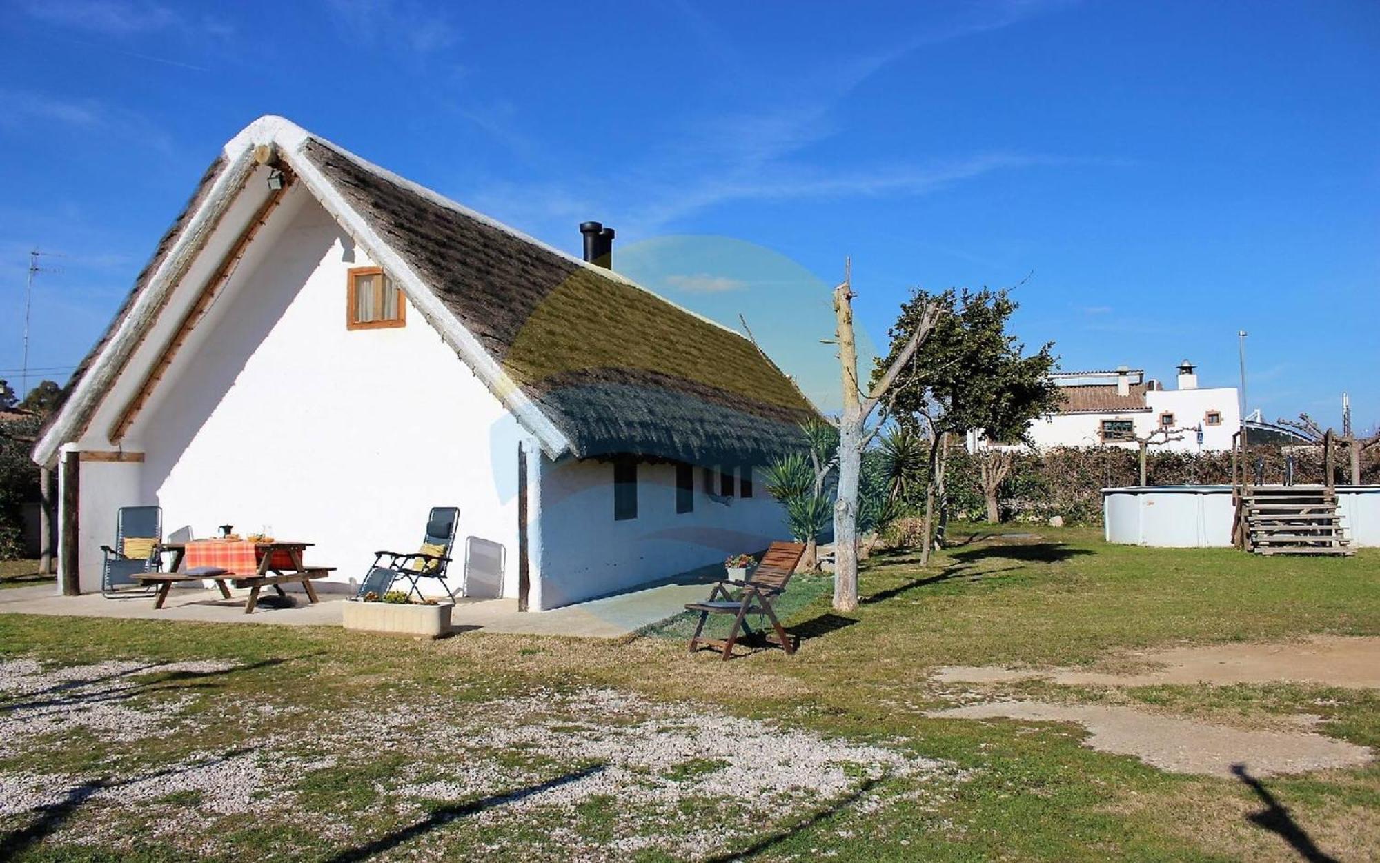 Villa Barraca Tipica Del Delta, Con Piscina, Jardin Y Barbacoa - Deltavacaciones Sant Jaume d’Enveja Exterior foto